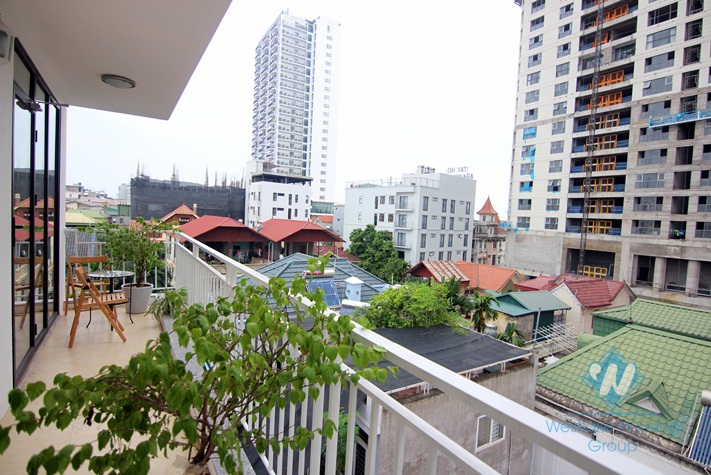 Tay Ho - brand new penthouse apartment rental with huge terrace